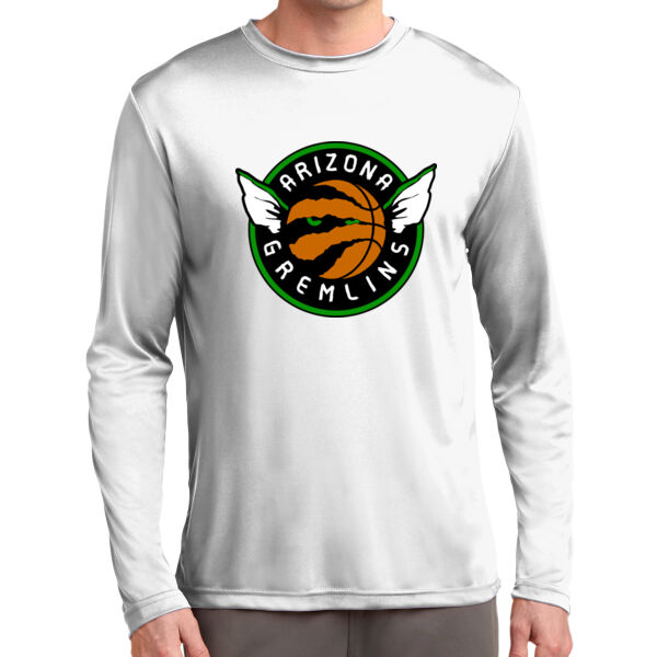 Arizona Gremlins White Long Sleeve PosiCharge Competitor Tee Thumbnail