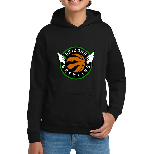 Arizona Gremlins Youth Black Heavy Blend Hooded Sweatshirt  Thumbnail