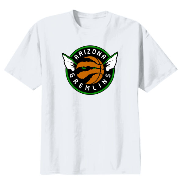 Arizona Gremlins Youth White Heavy Cotton 100% Cotton T Shirt Thumbnail