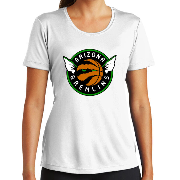 Arizona Gremlins Ladies White PosiCharge Competitor Tee Thumbnail