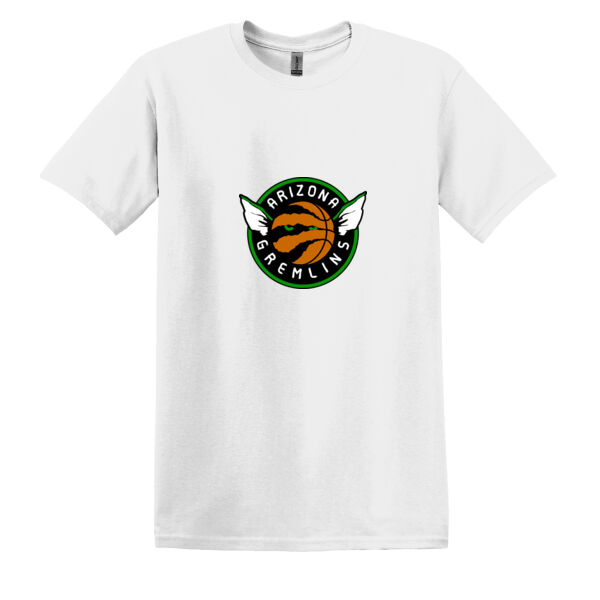 Arizona Gremlins White Heavy Cotton 100% Cotton T Shirt Thumbnail
